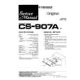 PIONEER CS-907A Service Manual cover photo