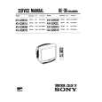 SONY KVX2901A Service Manual cover photo