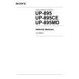 SONY UP895 Service Manual cover photo