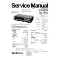 TECHNICS RSB55 Service Manual cover photo