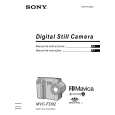 SONY MVCFD92 Owner's Manual cover photo