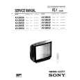 SONY KV25K5A/B/U Service Manual cover photo
