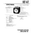 SONY ICFA7 Service Manual cover photo