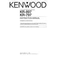 KENWOOD KR-797 Owner's Manual cover photo