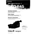 SONY CCD-F45 Owner's Manual cover photo