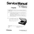 TECHNICS SL-1000MK2 Service Manual cover photo