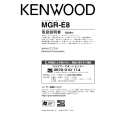 KENWOOD MGR-E8 Owner's Manual cover photo