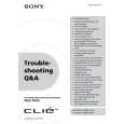 SONY PEGTH55_TS Owner's Manual cover photo