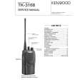 KENWOOD TK3168 Service Manual cover photo