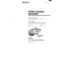 SONY CCD-TR96 Owner's Manual cover photo