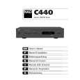 NAD C440 Owner's Manual cover photo