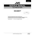 JVC KDSX677 Service Manual cover photo