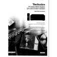 TECHNICS SAGX350 Owner's Manual cover photo