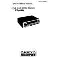 ONKYO TX440 Service Manual cover photo