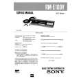 SONY RME100V Service Manual cover photo