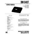 SONY BM-840T Service Manual cover photo