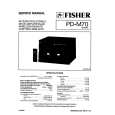 FISHER PD-M70 Service Manual cover photo