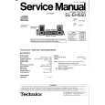 TECHNICS SLEH550 Service Manual cover photo