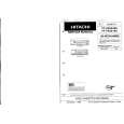 HITACHI VTFX6410A Service Manual cover photo