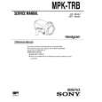 SONY MPK-TRB Service Manual cover photo