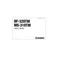 CASIO DF320TM Owner's Manual cover photo