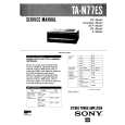 SONY TAN77ES Service Manual cover photo