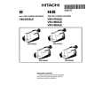 HITACHI VMH755LE Owner's Manual cover photo