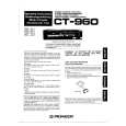 PIONEER CT-960 Owner's Manual cover photo