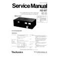 TECHNICS RSM7 Service Manual cover photo