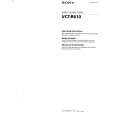 SONY VCT-R610 Owner's Manual cover photo