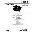 SONY ITID510 Service Manual cover photo