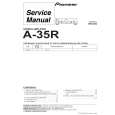 PIONEER A-35R/KUXJ/CA Service Manual cover photo