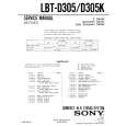 SONY LBTD305K Service Manual cover photo