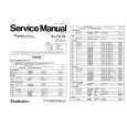 TECHNICS SAR210L Service Manual cover photo