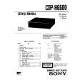 SONY CDPH6600 Service Manual cover photo
