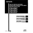 AIWA CSDED37 Owner's Manual cover photo