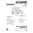 SONY LBTA30/K Service Manual cover photo