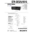 SONY STRDE525 Service Manual cover photo