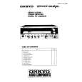 ONKYO TX1500MK Service Manual cover photo