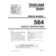 TEAC PORTASTUDIO564 Service Manual cover photo