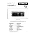 SANYO A50 Service Manual cover photo