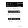 KENWOOD GE-76 Service Manual cover photo