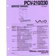 SONY PCV-210 Service Manual cover photo