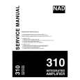 NAD 310 Service Manual cover photo