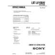 SONY LBTLV100AV Service Manual cover photo