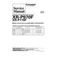 PIONEER XRP770F Service Manual cover photo