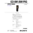 SONY ICD-BM1PRO Service Manual cover photo