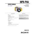 SONY MPKPHA Service Manual cover photo