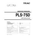 TEAC PLS-75D Service Manual cover photo