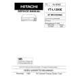 HITACHI VTL1200E Service Manual cover photo